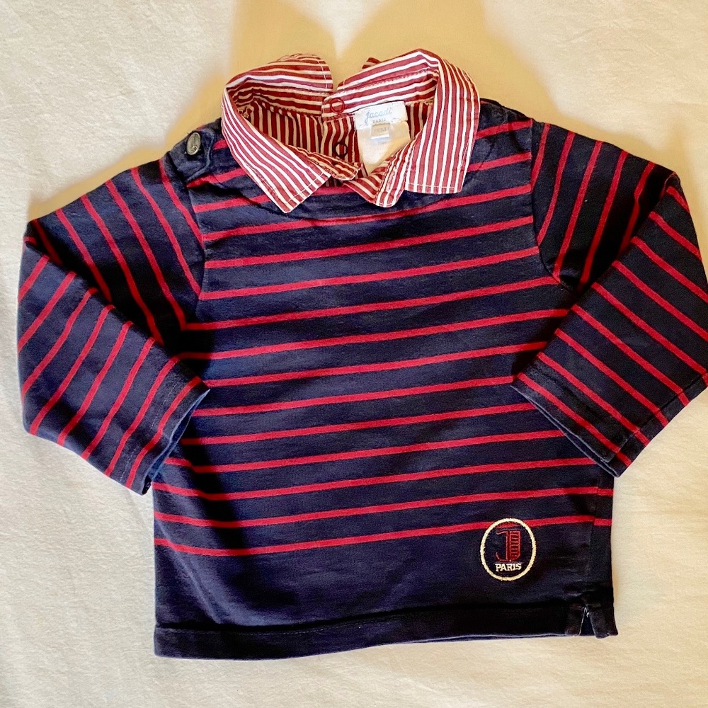 Baby Boys Jacadi Top size 18 Mo.